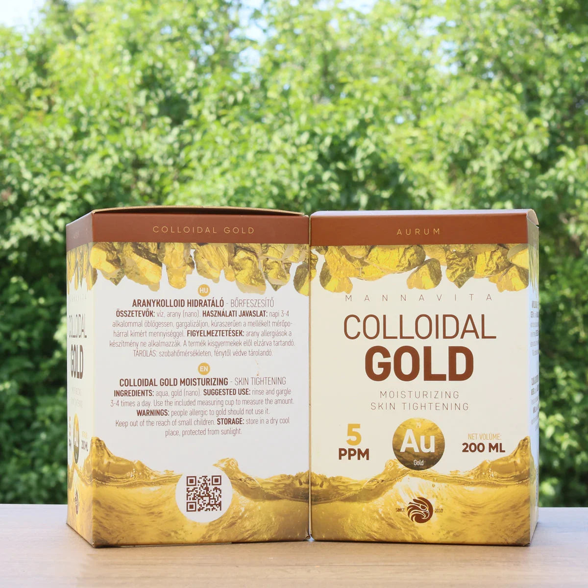 Mannavita Colloidal Gold 5 PPM • 200 ml - Mannavita