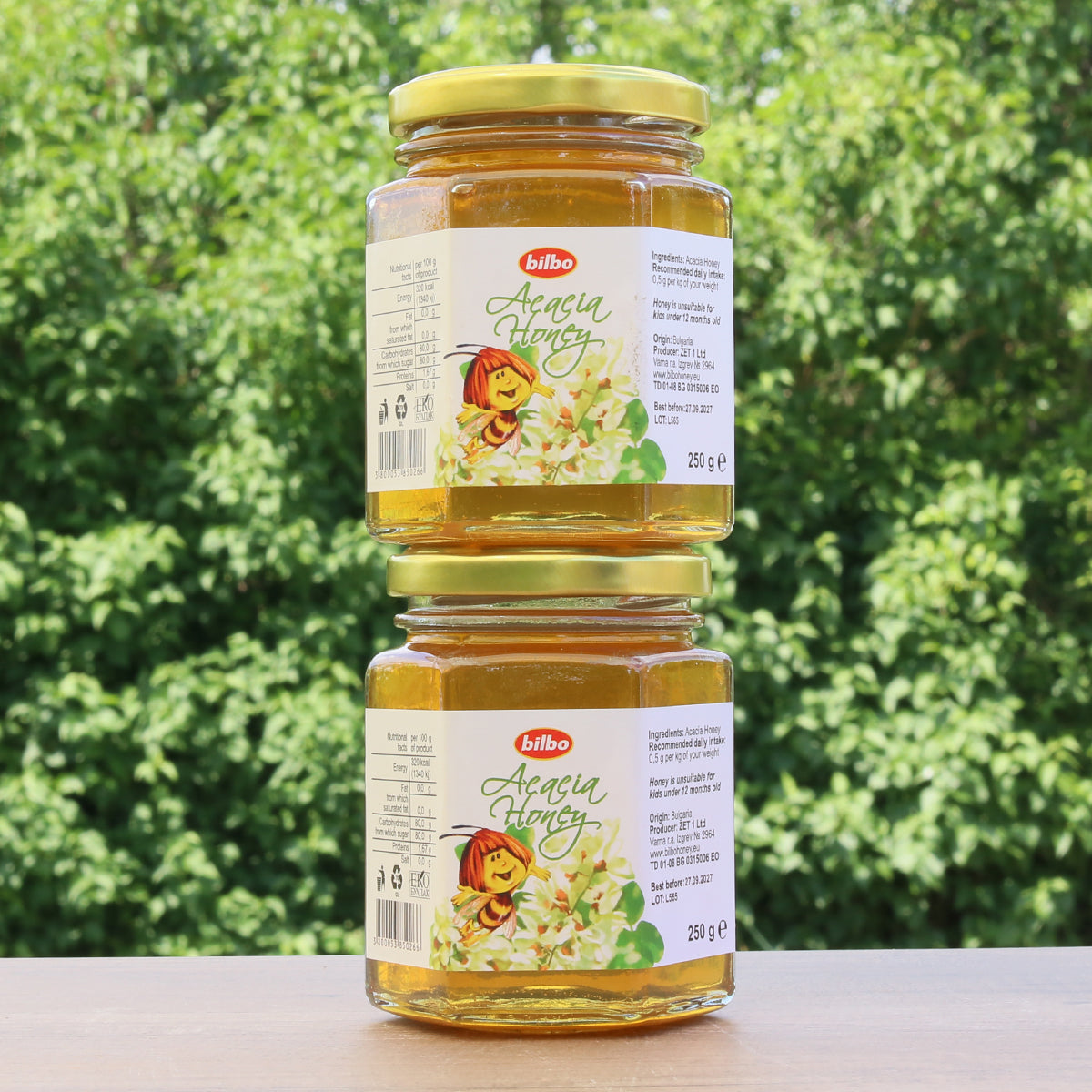 Bilbo surovi akacijev med • 250 g