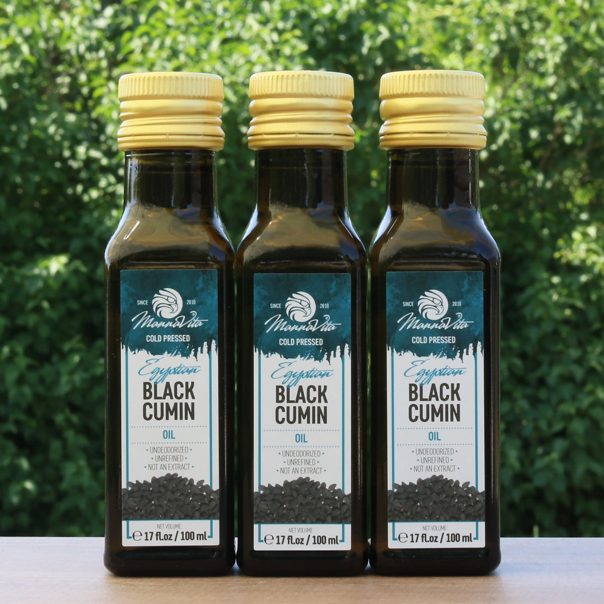 Mannavita hladno stiskano olje črnega kumina • 100 ml