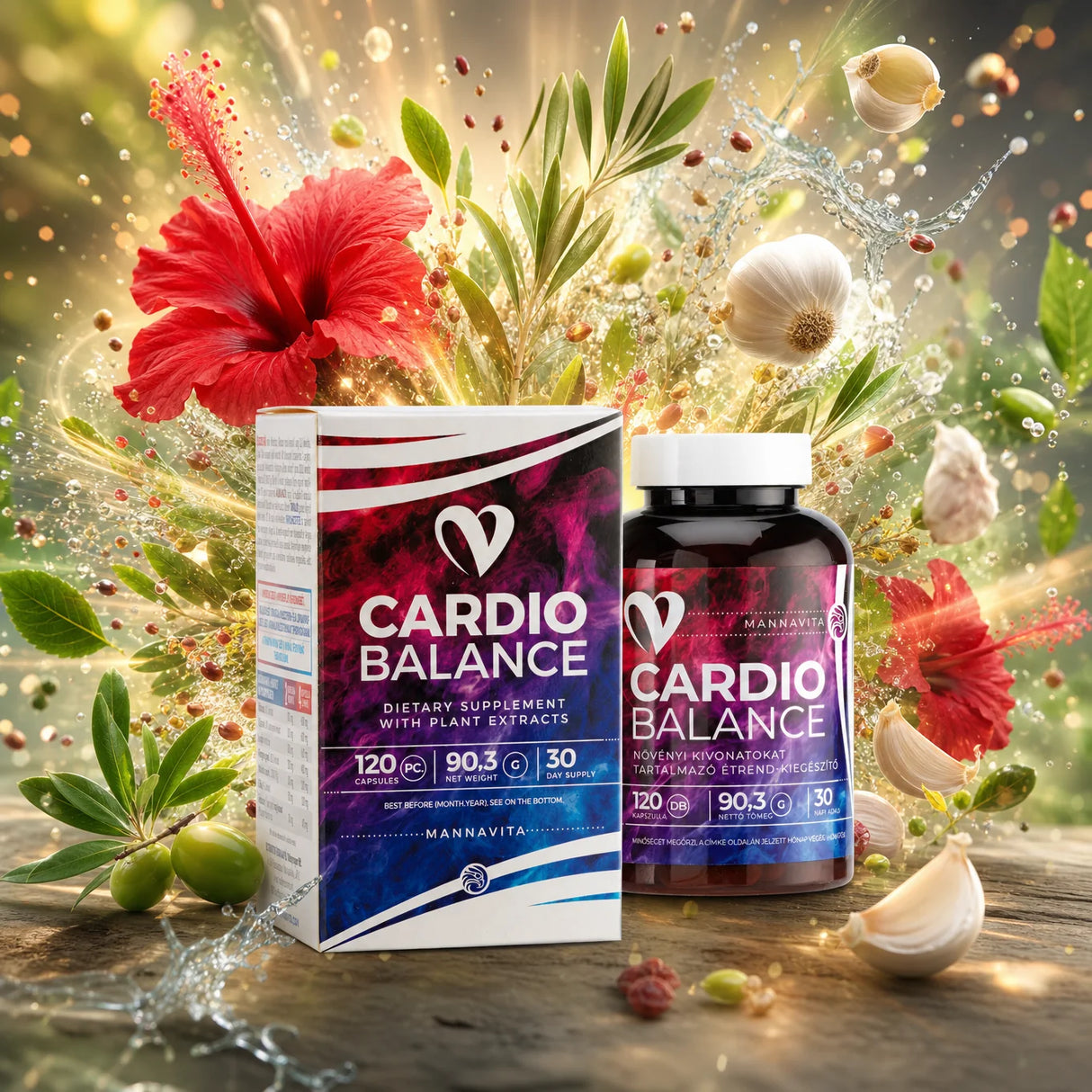 CARDIO Balance kompleks za krvni tlak • 120 kapsul