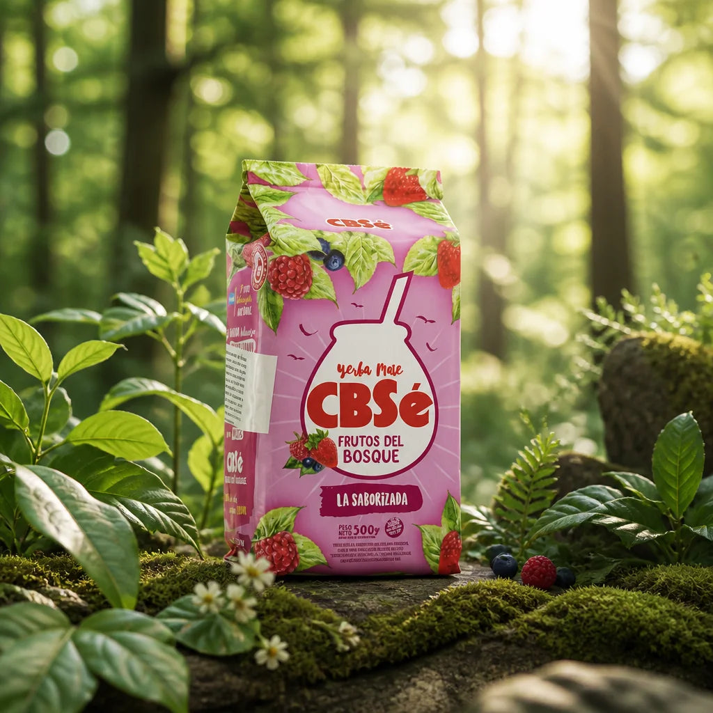 CBSé čaj yerba mate • gozdni sadeži • 500 g