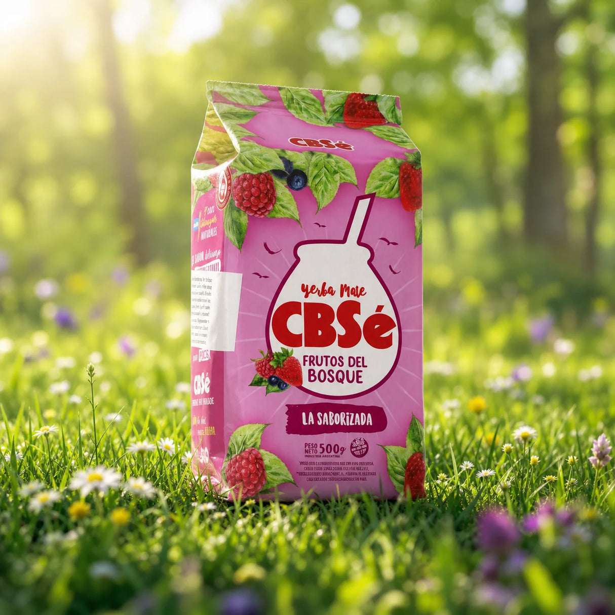 CBSé čaj yerba mate • gozdni sadeži • 500 g