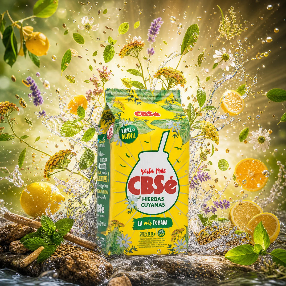 CBSé čaj yerba mate • gozdni sadeži • 500 g
