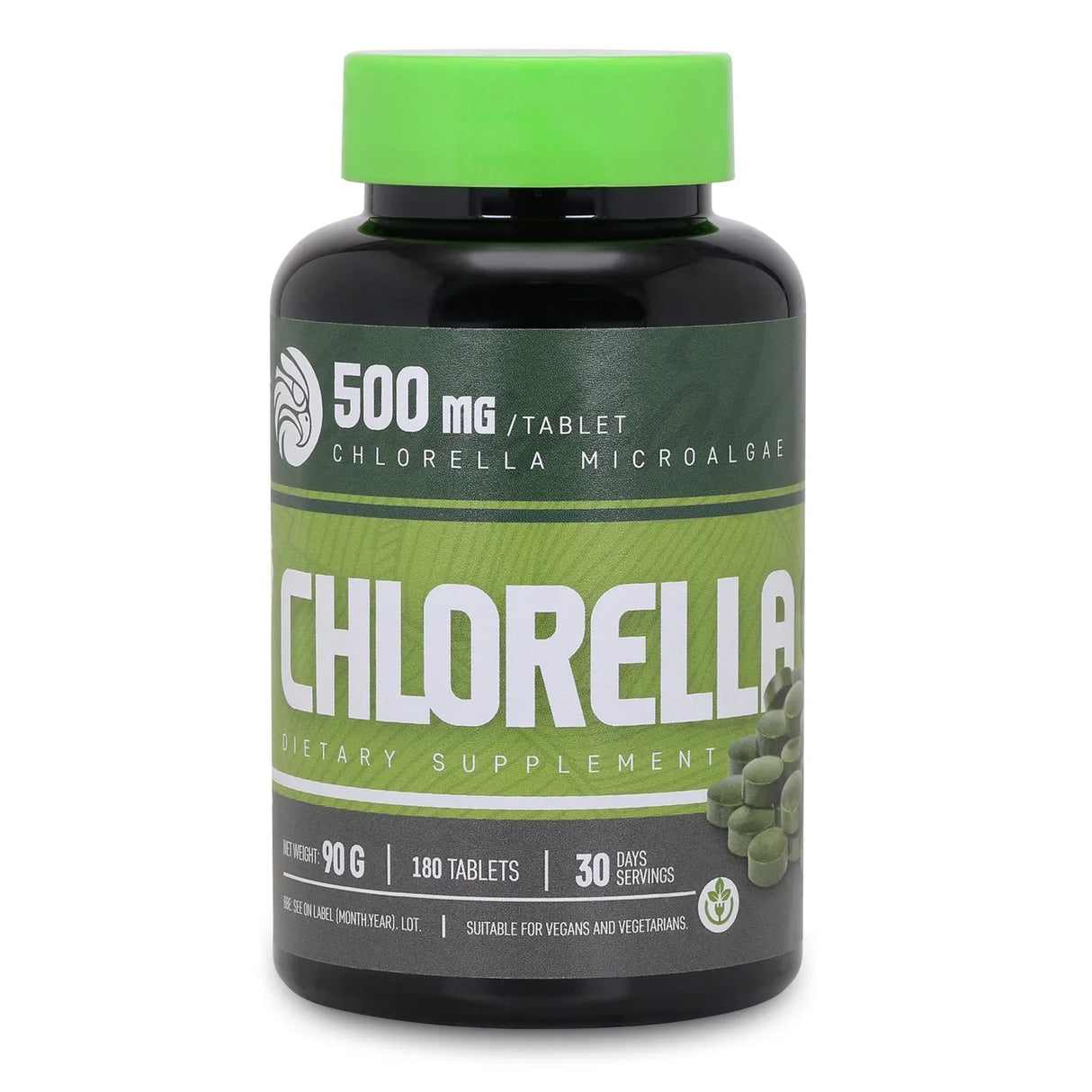 Mannavita Chlorella 500 mg tablets • 180 pcs. - Mannavita