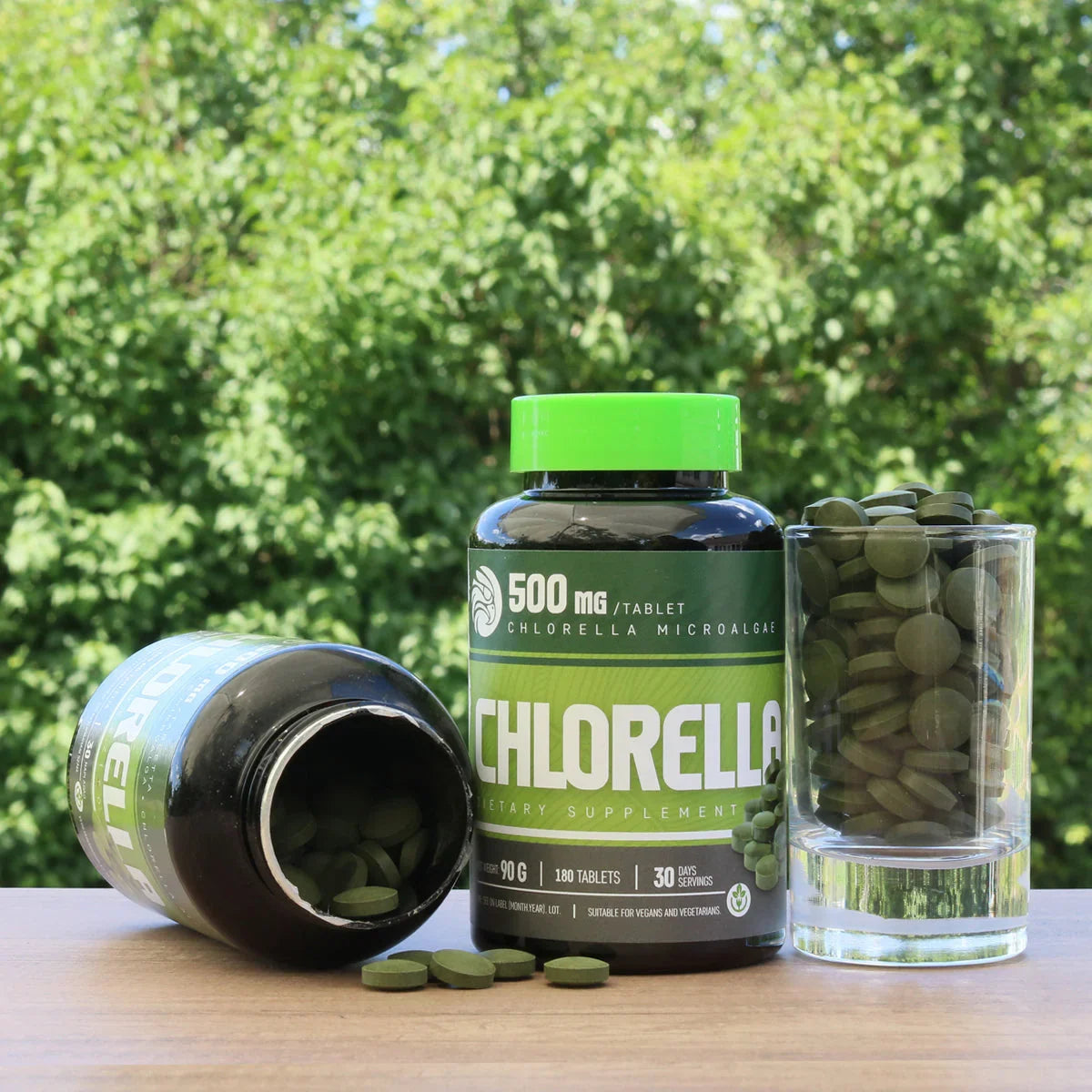 Mannavita Chlorella 500 mg tablets • 180 pcs. - Mannavita