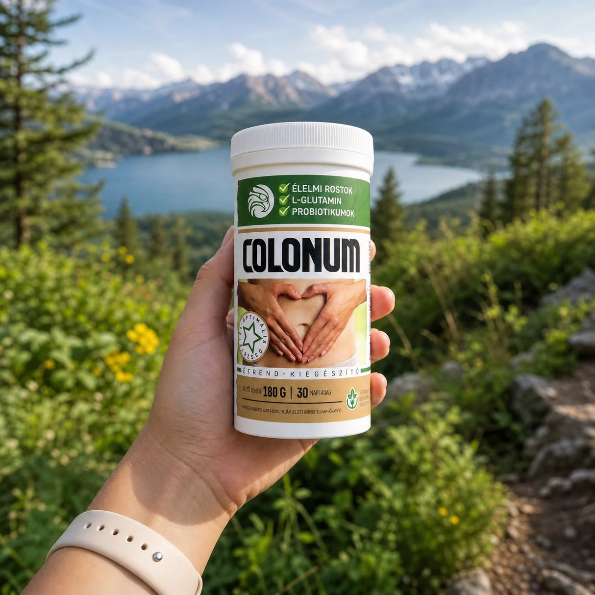 COLONUM • prašek za čiščenje črevesja in obnovo črevesne flore • 180g