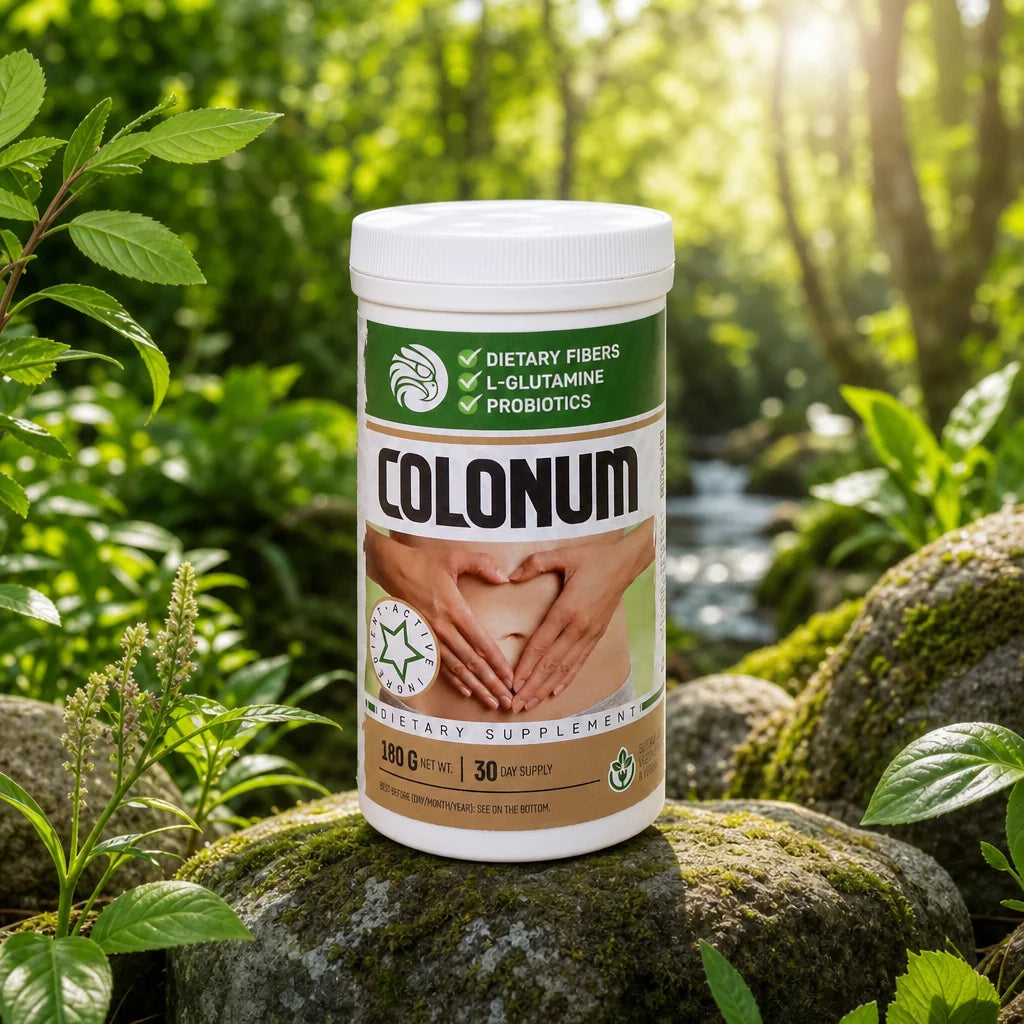 COLONUM • prašek za čiščenje črevesja in obnovo črevesne flore • 180g