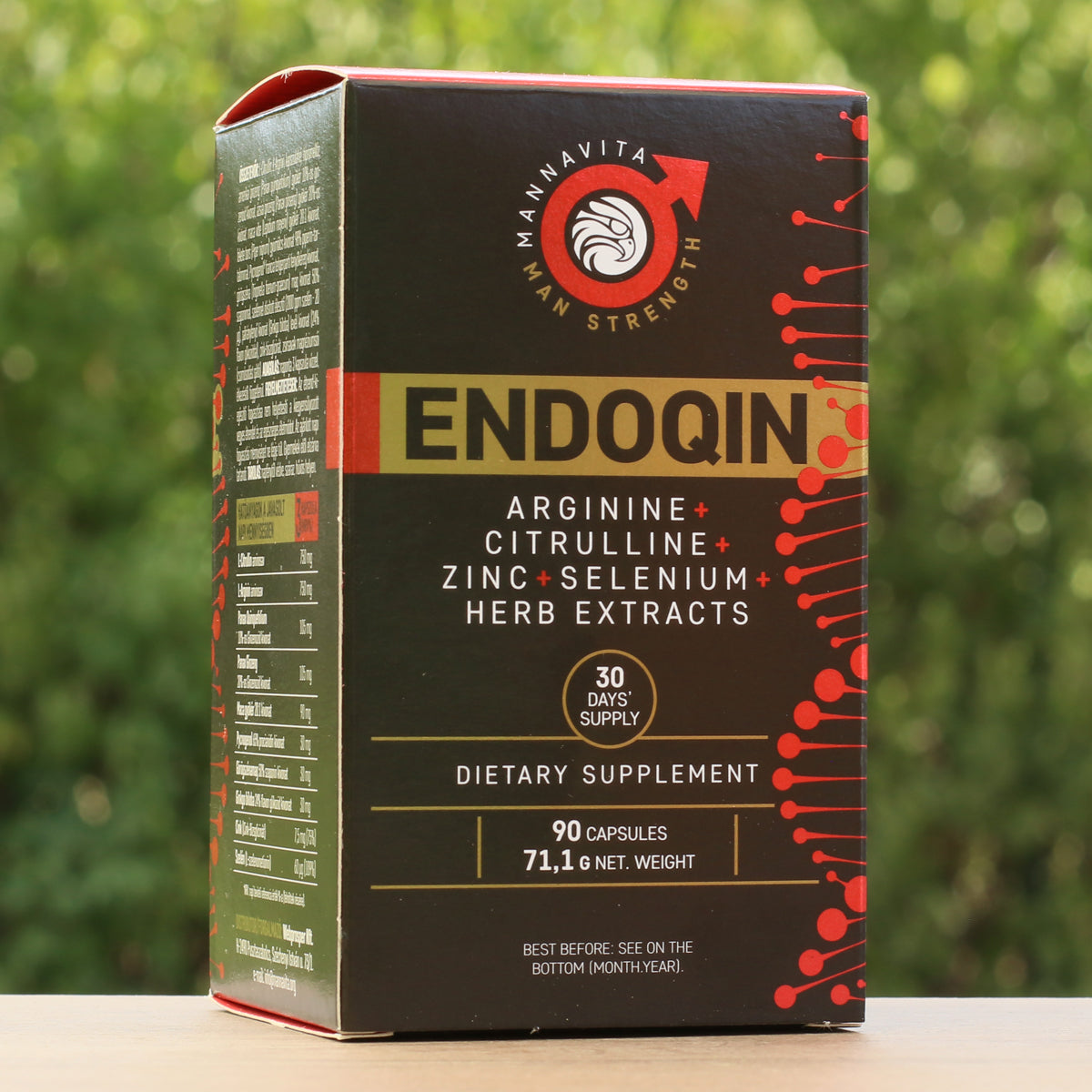ENDOQIN moč za moške forte • 90 kapsul