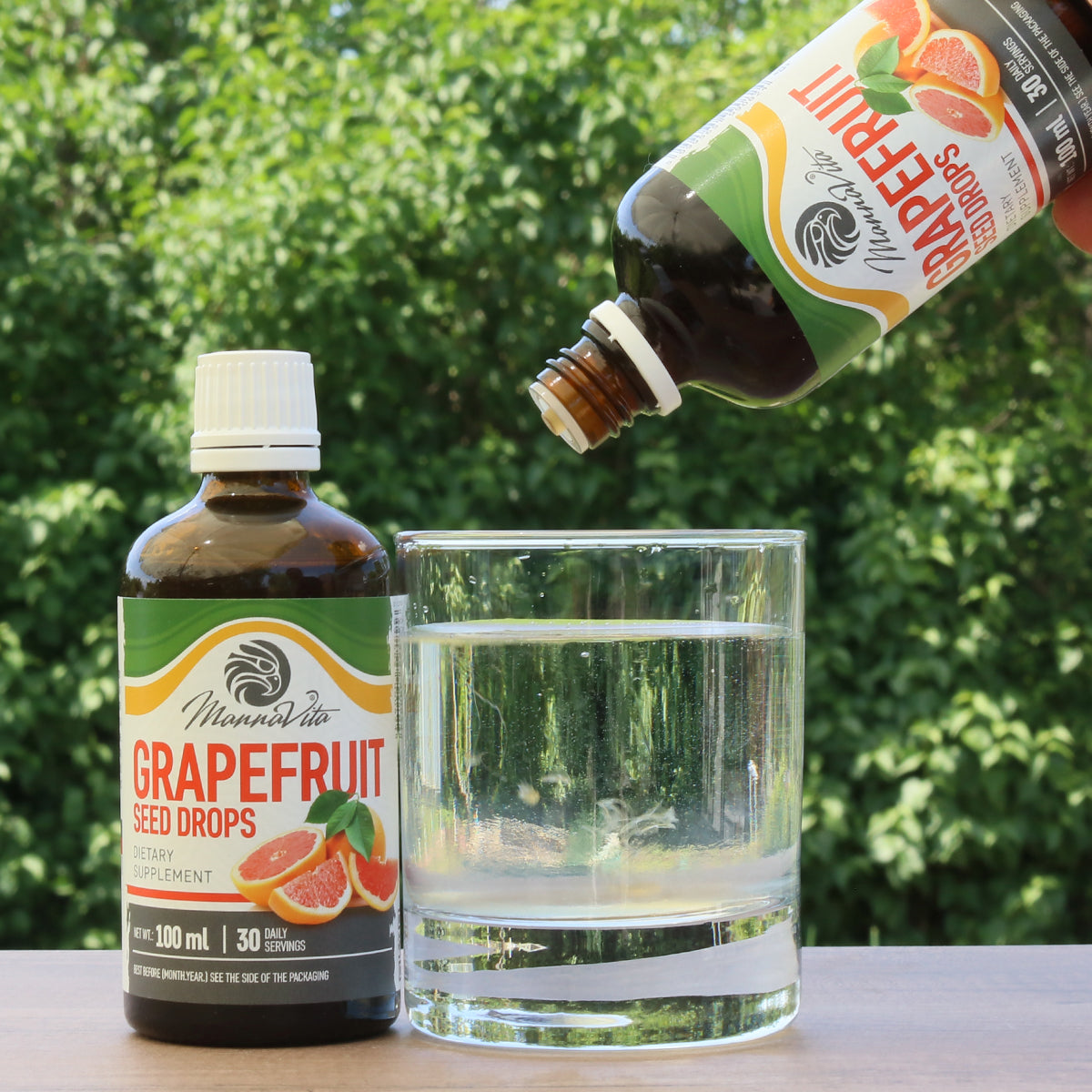 Mannavita kapljice izvlečka iz semen grenivke • 100 ml