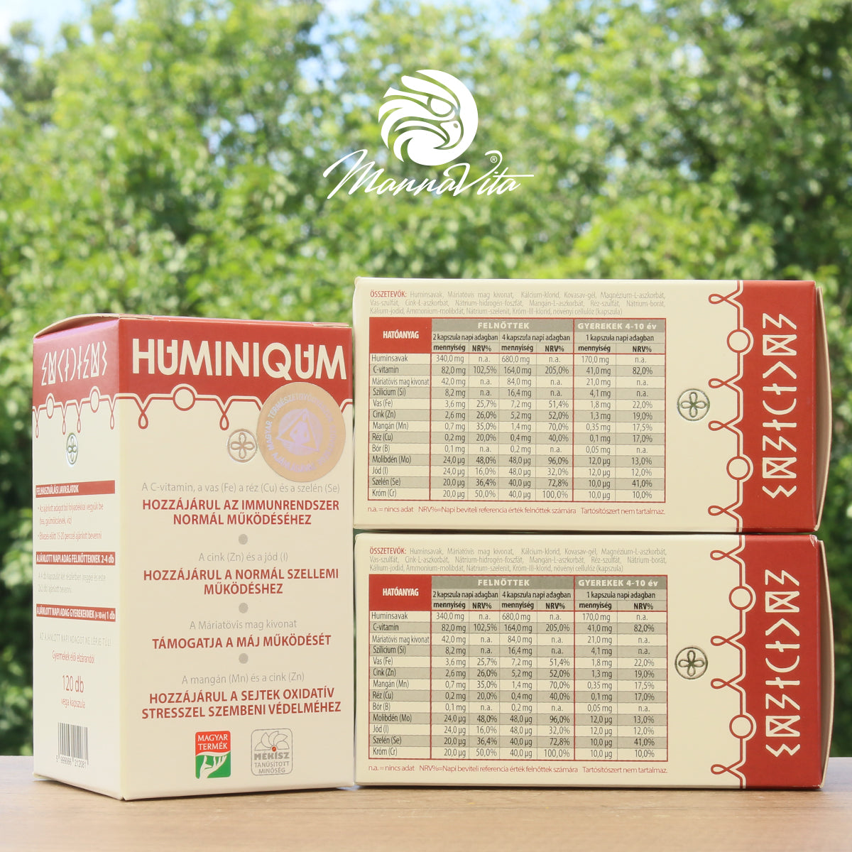 Huminiqum kapsule • 120 kos