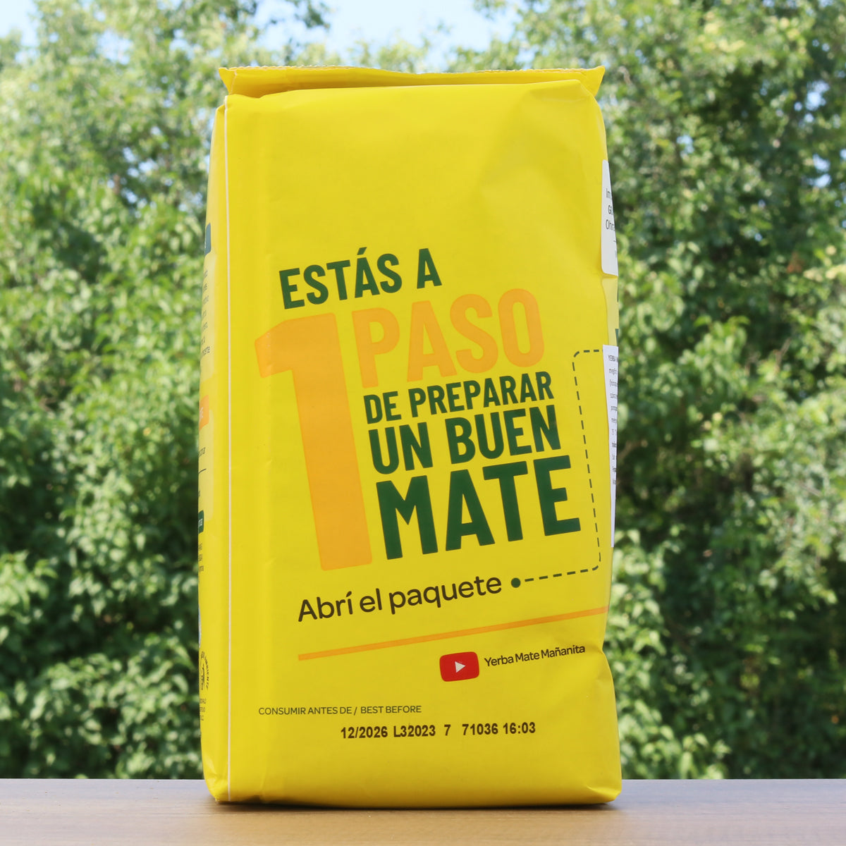 Čaj yerba mate Mañanita • Pripravljen s stebli • 500 g