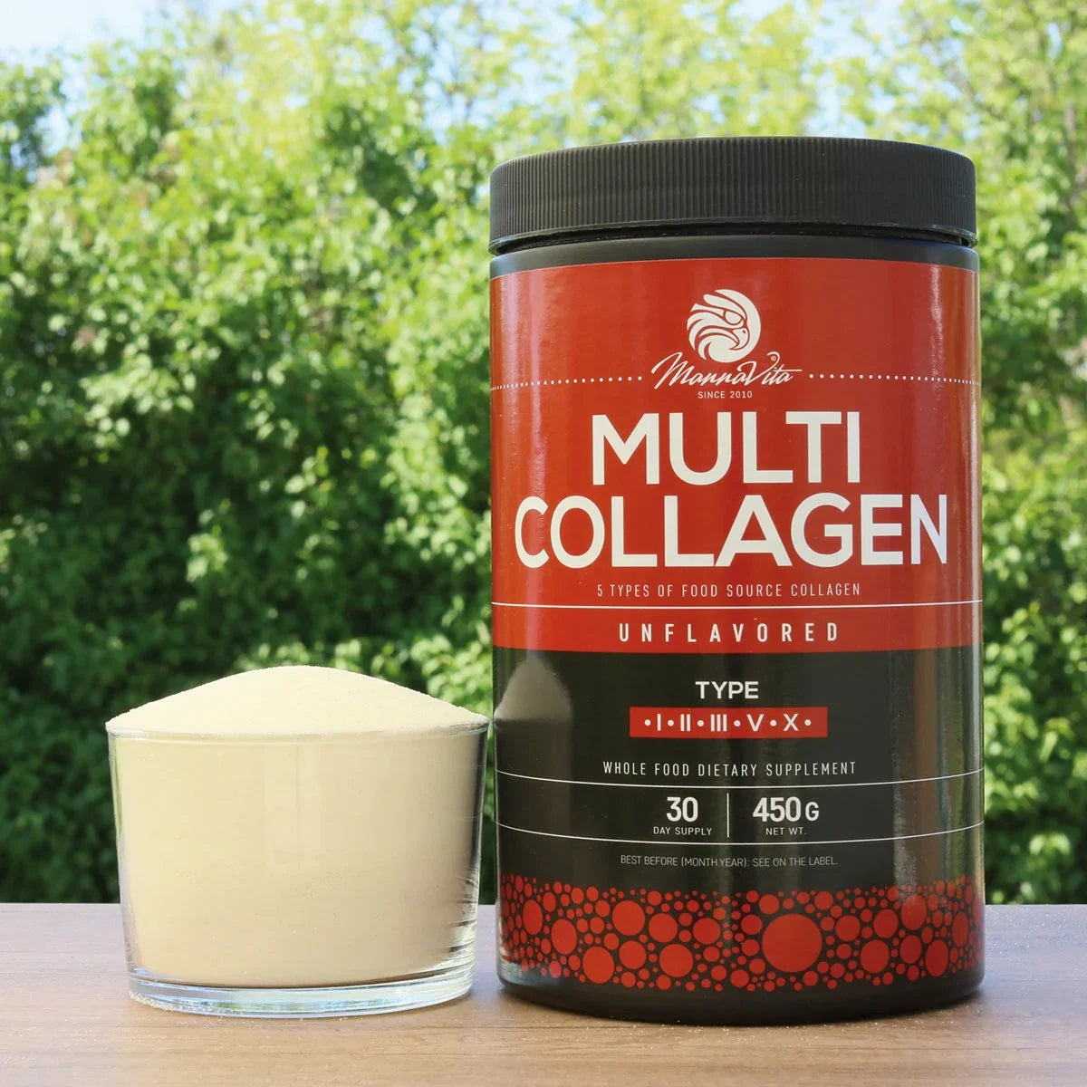 Mannavita Multi collagen powder • Unflavored • 450g - Mannavita