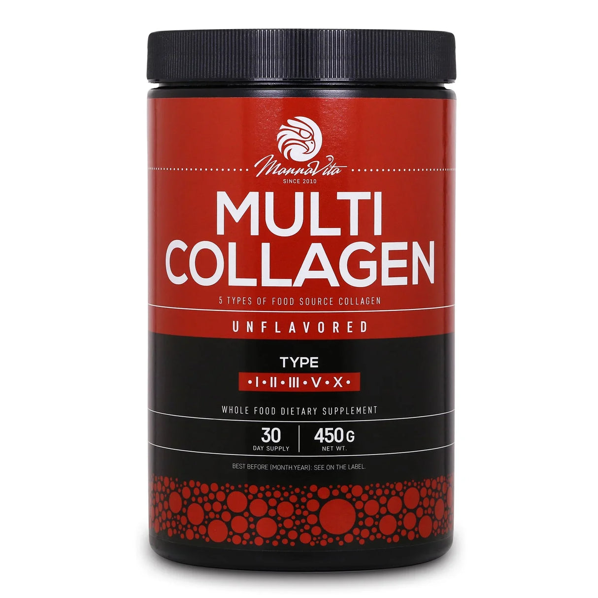 Mannavita Multi collagen powder • Unflavored • 450g - Mannavita