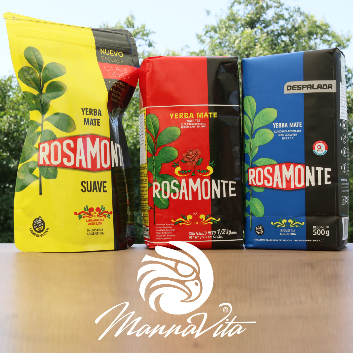 Čaj yerba mate Rosamonte • DESPALADA • 500 g