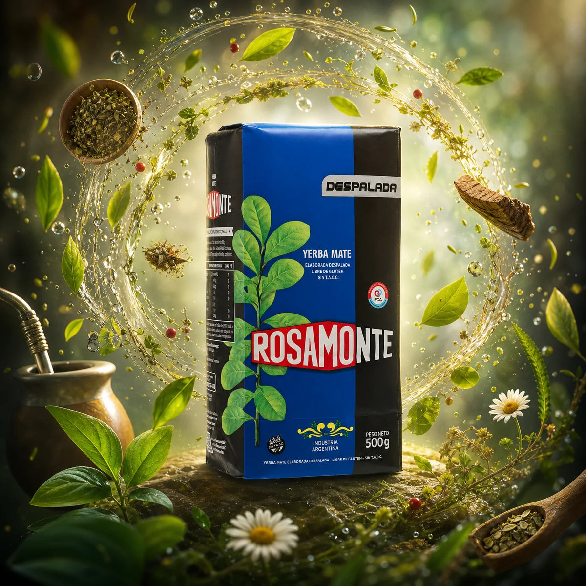 Čaj yerba mate Rosamonte • DESPALADA • 500 g