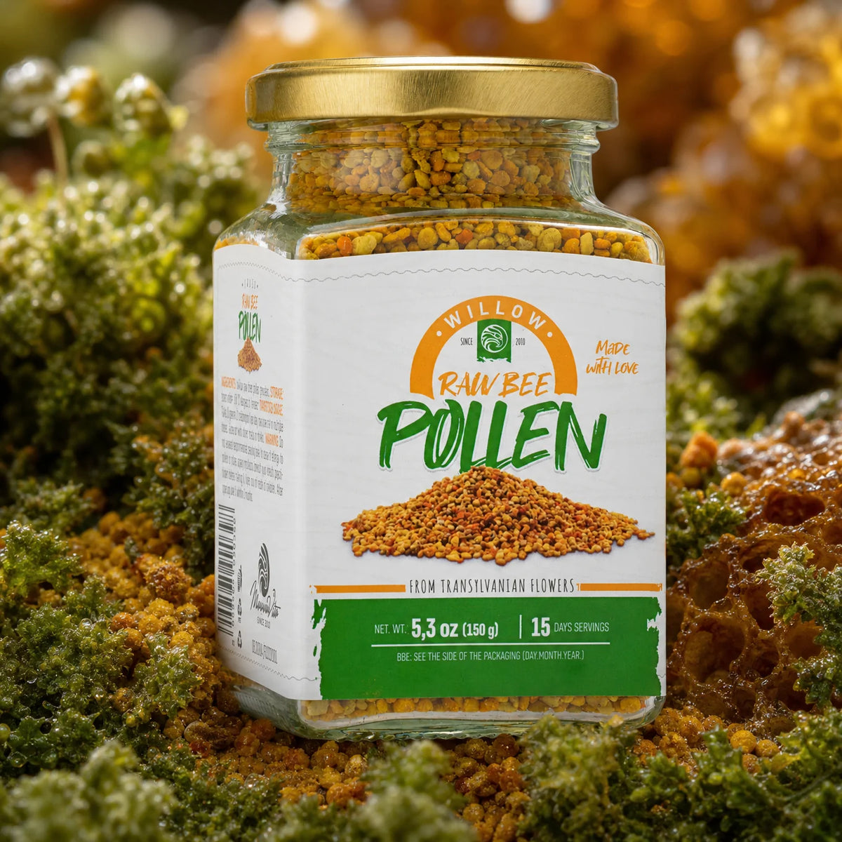 Mannavita surov Vrbov cvetni prah • 150g