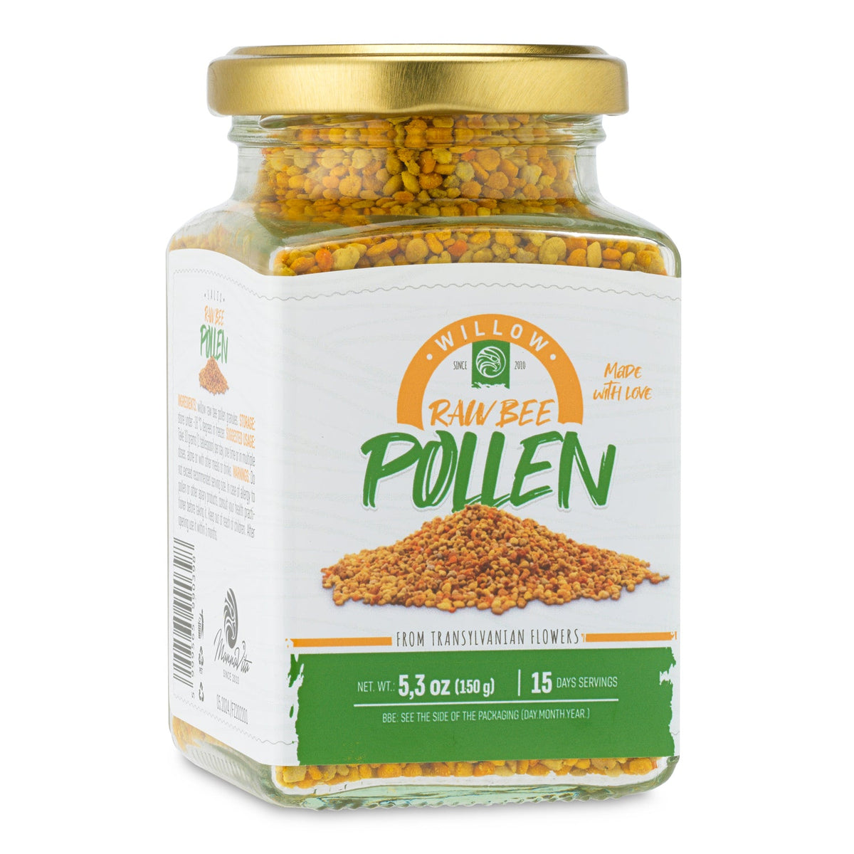 Mannavita surov Vrbov cvetni prah • 150g