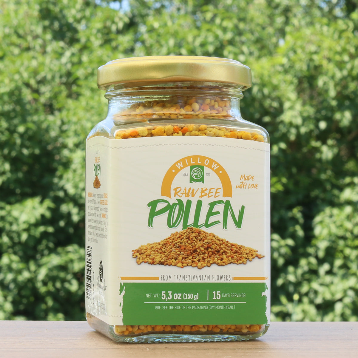Mannavita surov Vrbov cvetni prah • 150g