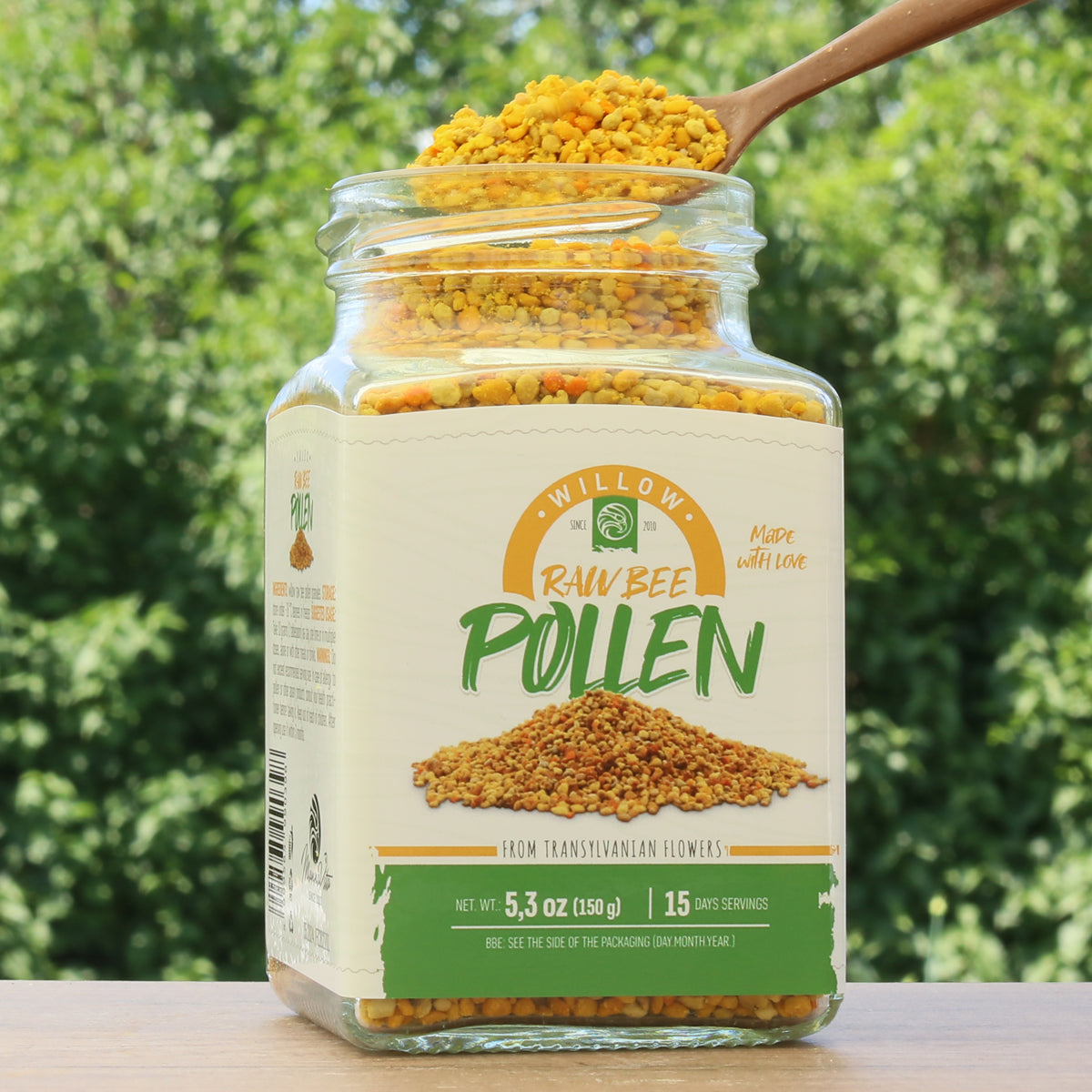 Mannavita surov Vrbov cvetni prah • 150g