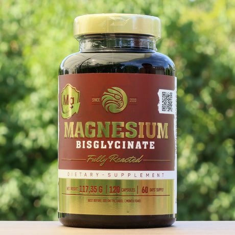Mannavita MAGNEZIJ bisglicinat, popolnoma reagiran • 120 kos