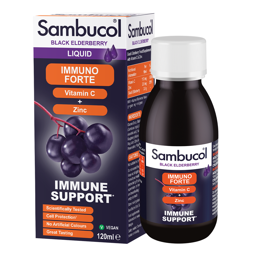 Sambucol sirup iz črnega bezga, Immuno Forte • 120 ml
