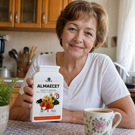 Mannavita kompleks Jabolčnega Kisa s kromom • 120 kapsul