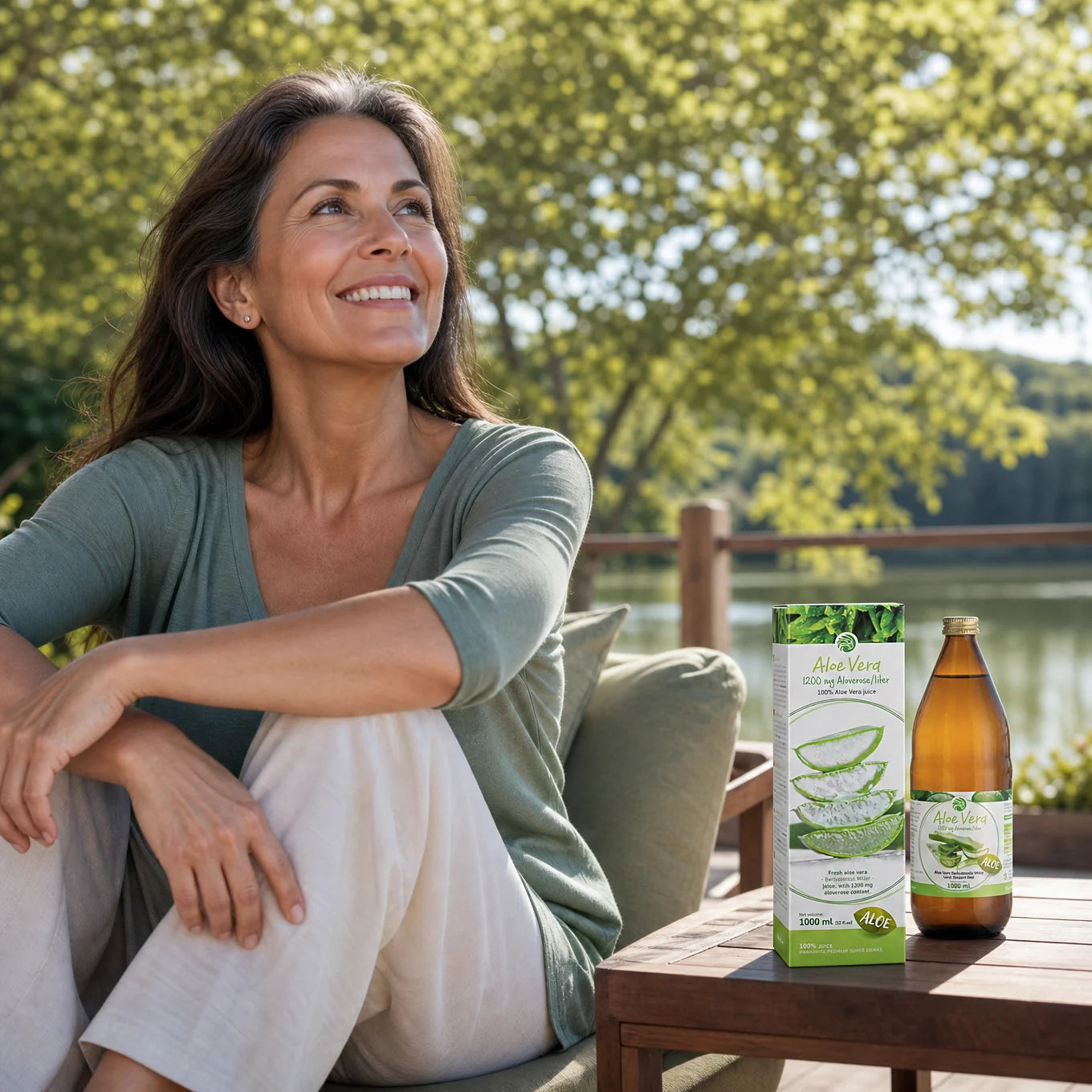 Mannavita Aloe vera, 100% čisti stisnjeni sok • 1000 ml