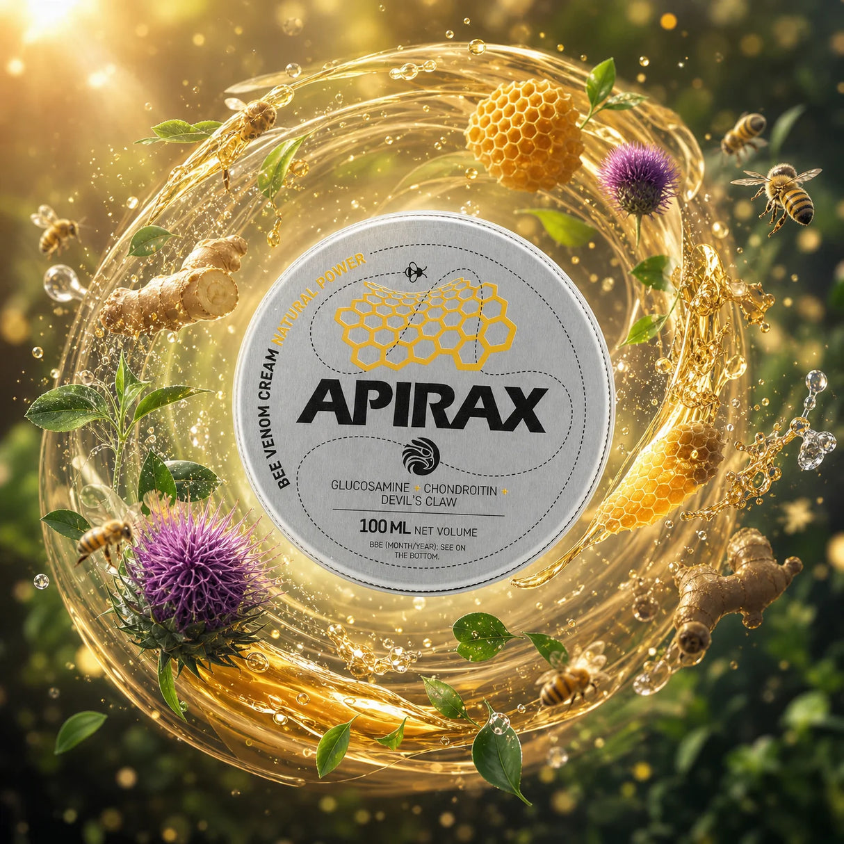 APIRAX Krema s čebeljim strupom • 100 ml