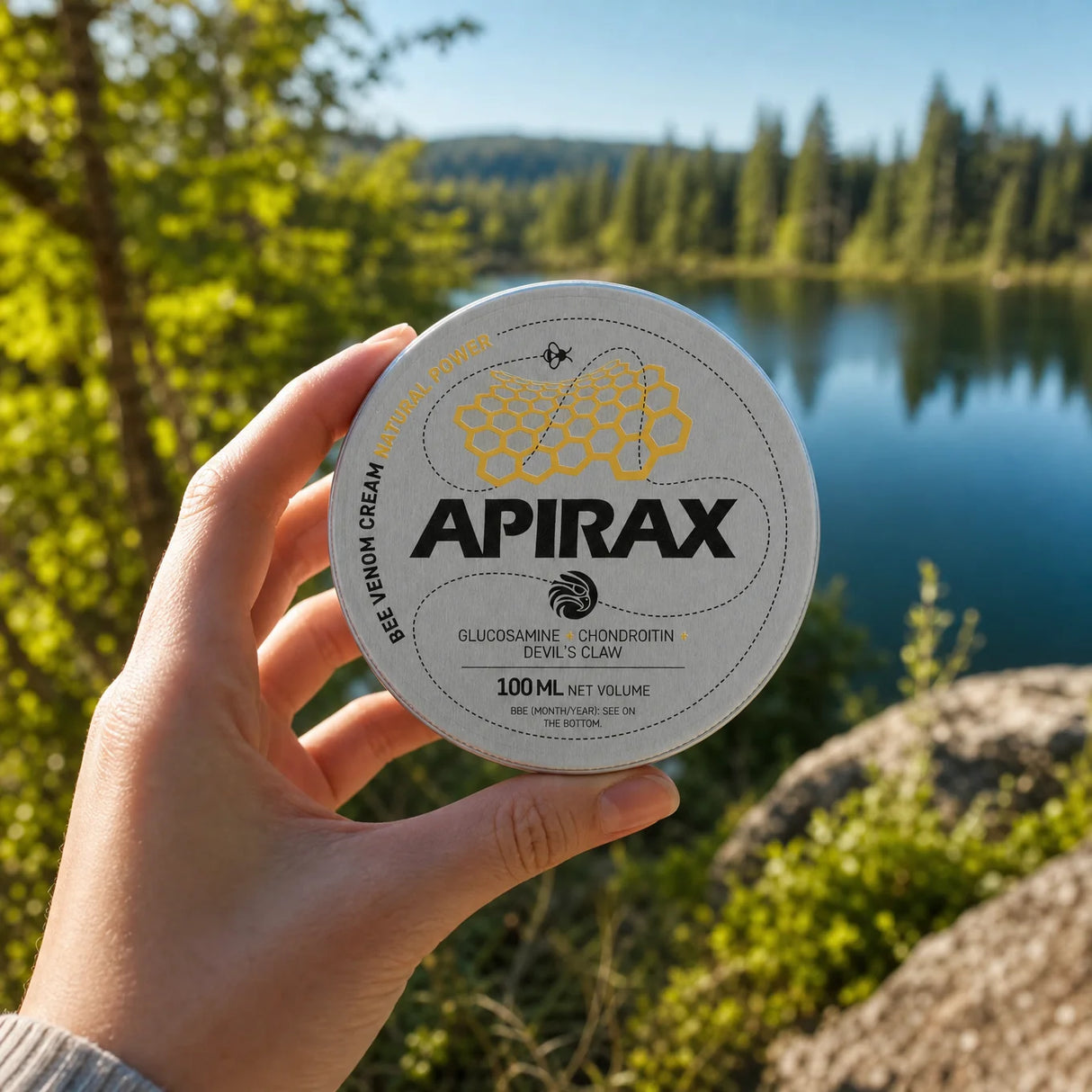 APIRAX Krema s čebeljim strupom • 100 ml