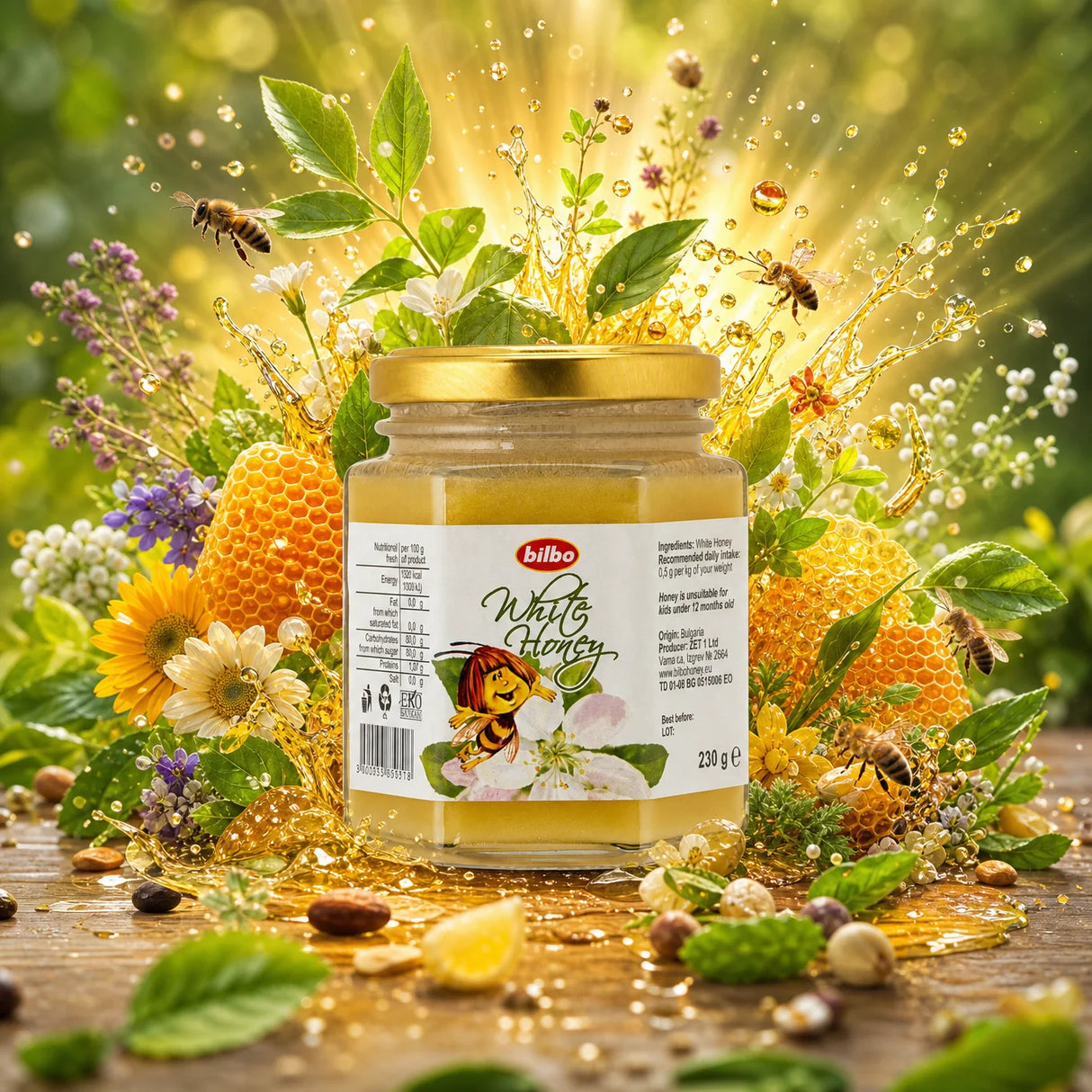 Bilbo surovi lipov med • 250 g