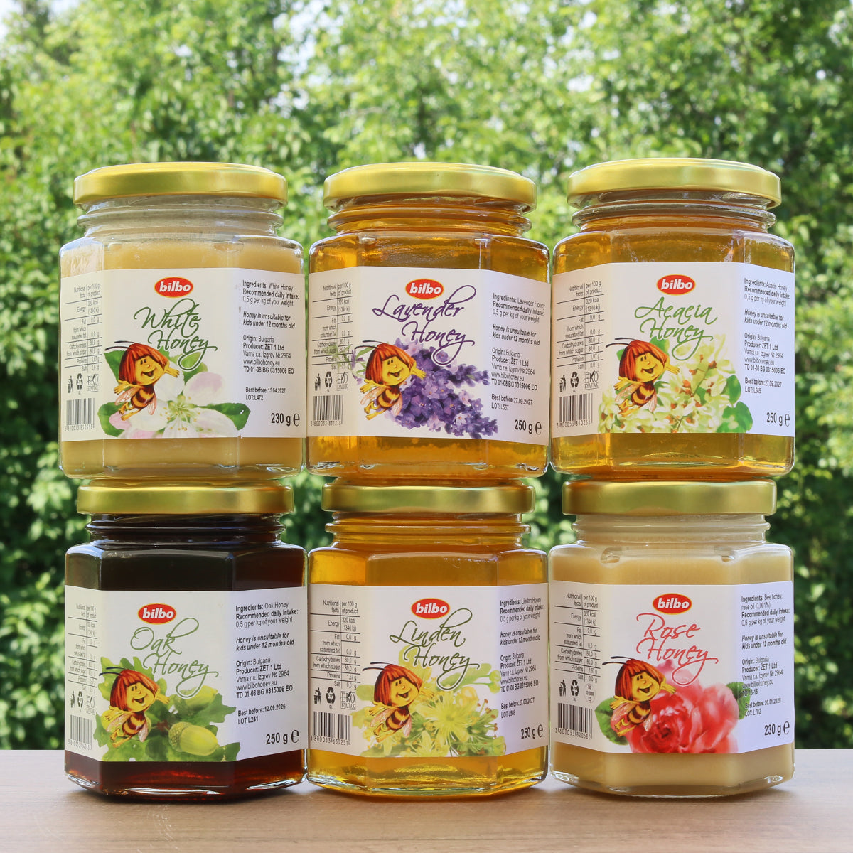 Bilbo surov rožni med • 230 g