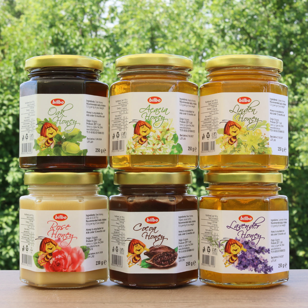 Bilbo surovi akacijev med • 250 g