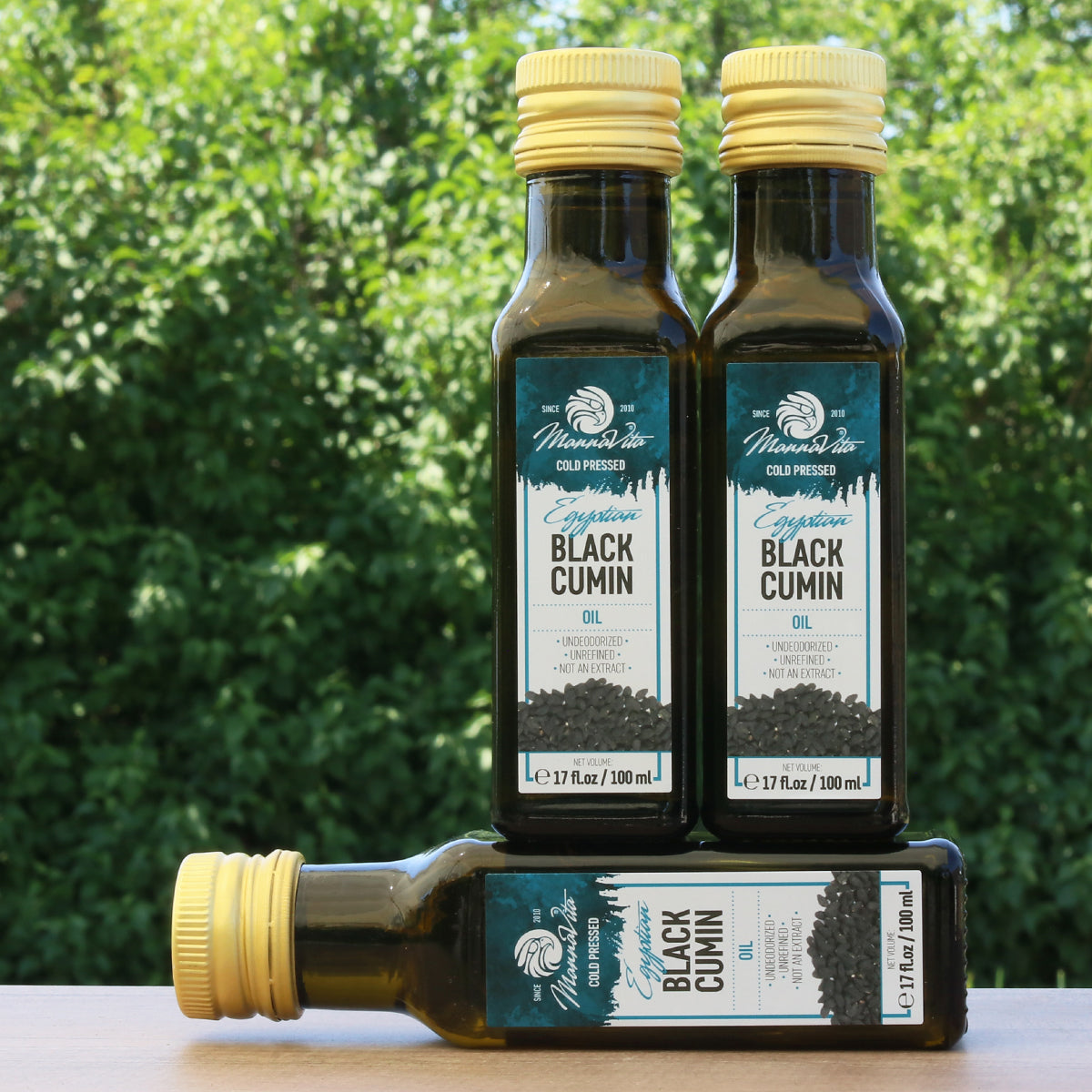 Mannavita hladno stiskano olje črnega kumina • 100 ml