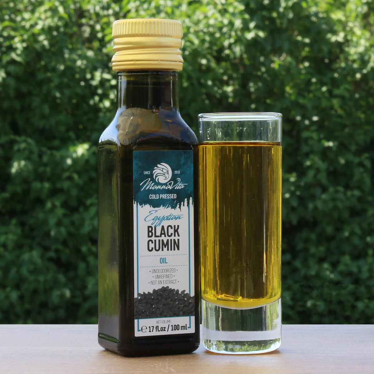 Mannavita hladno stiskano olje črnega kumina • 100 ml