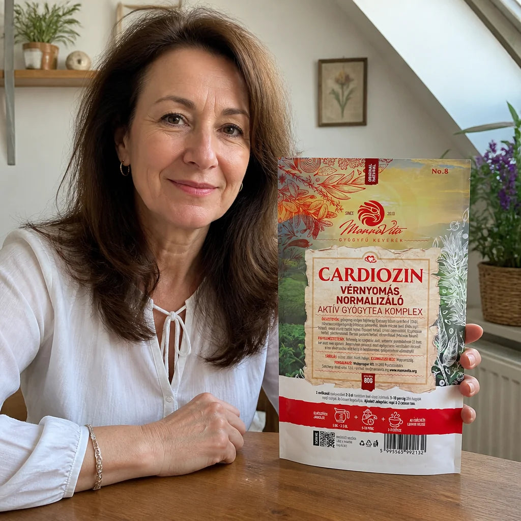 CARDIOZIN aktivna zeliščna čajna mešanica za normalizacijo krvnega tlaka • 80g