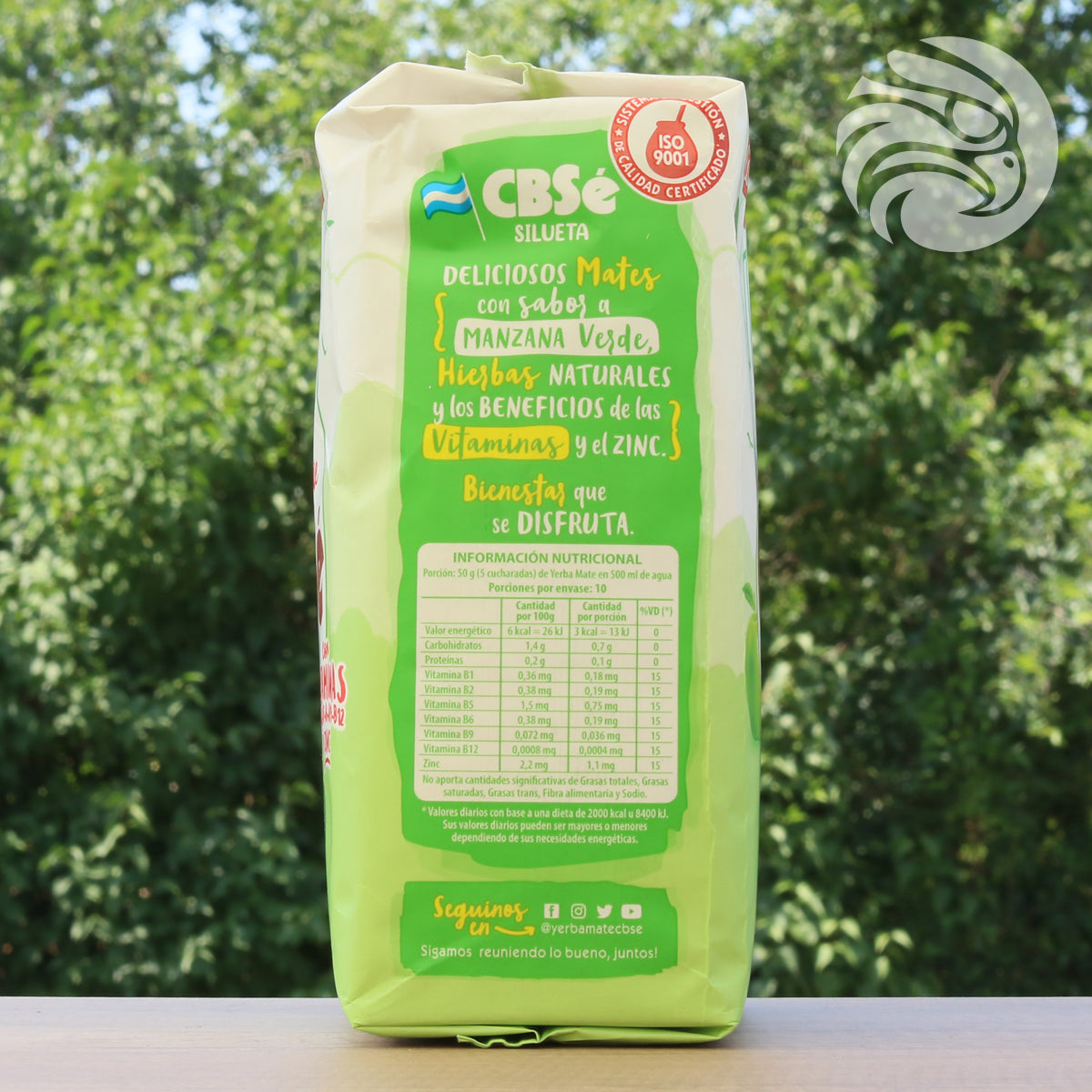 Čaj yerba mate CBSé • Silueta • 500 g