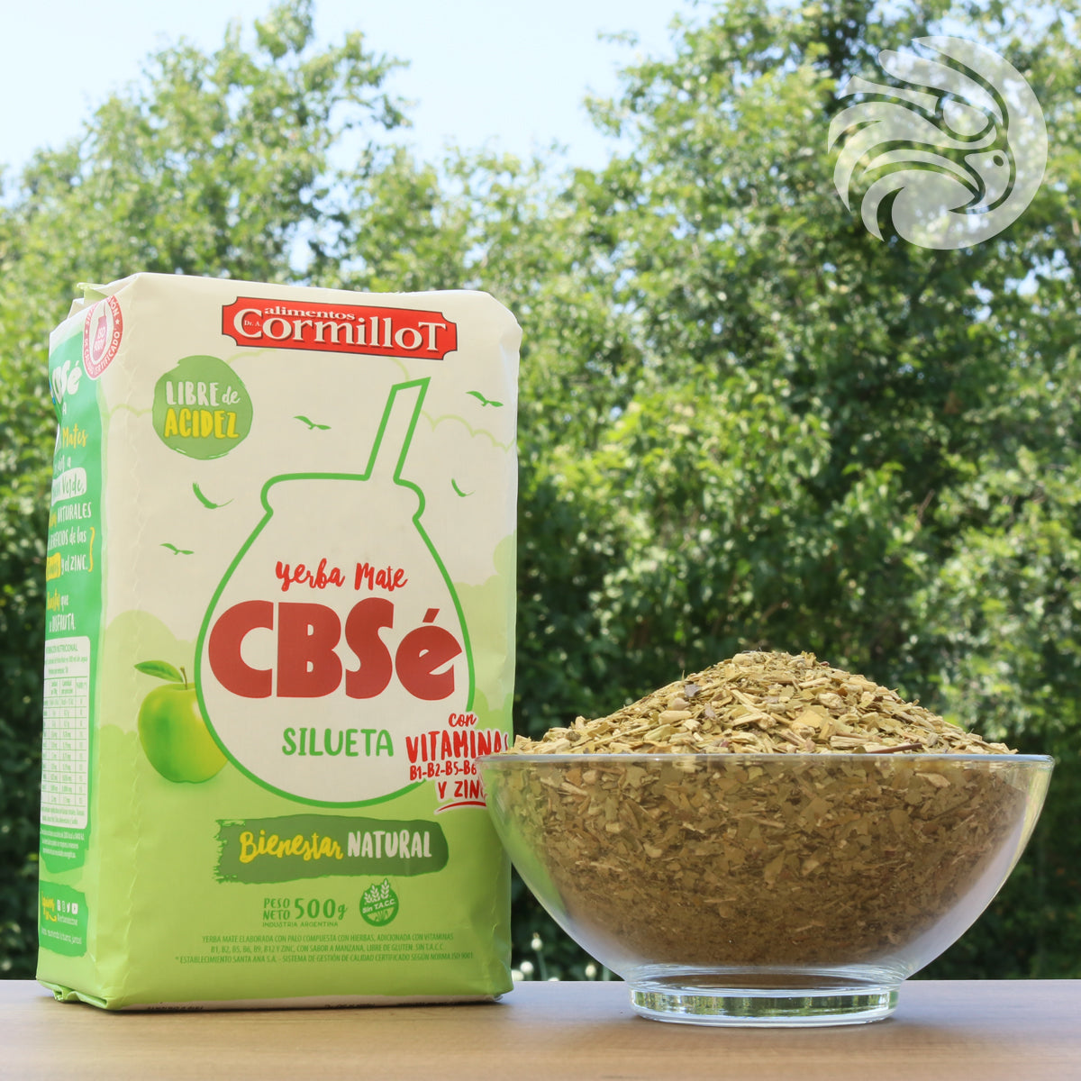 Čaj yerba mate CBSé • Silueta • 500 g