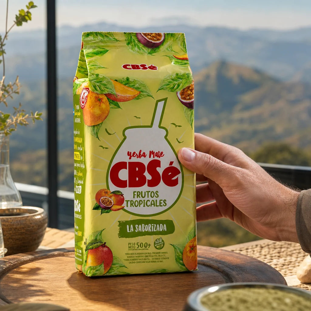 CBSé čaj yerba mate • gozdni sadeži • 500 g