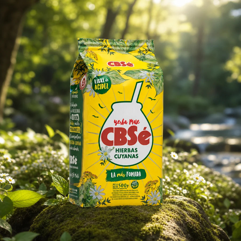 CBSé čaj yerba mate • gozdni sadeži • 500 g