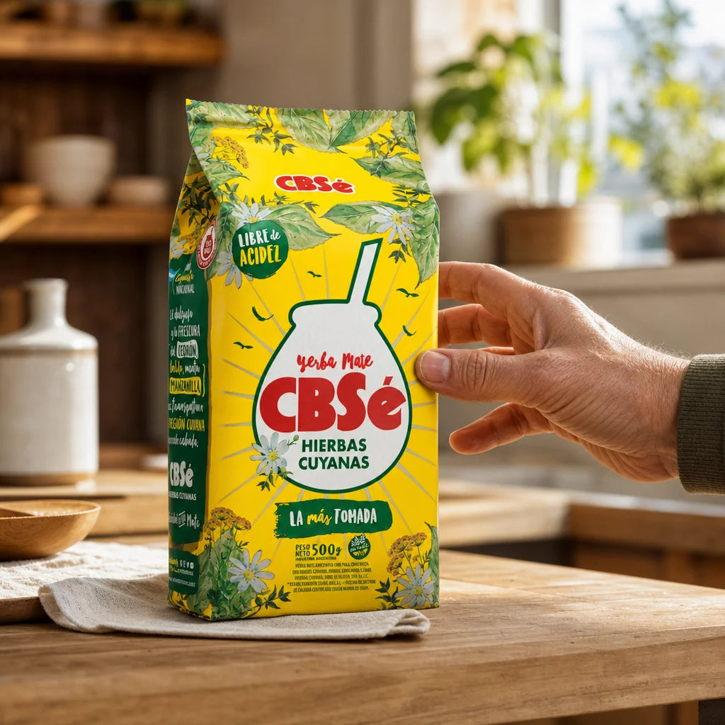 CBSé čaj yerba mate • gozdni sadeži • 500 g