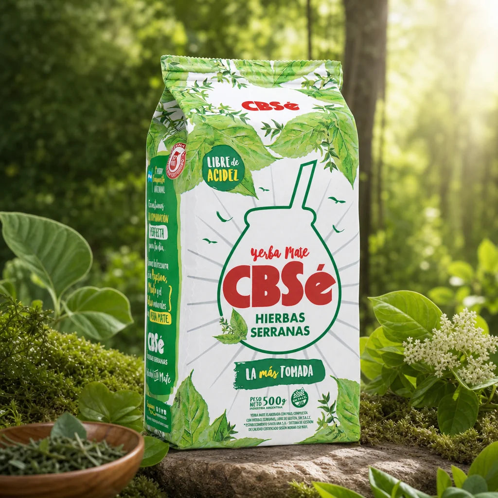 CBSé čaj yerba mate • gozdni sadeži • 500 g