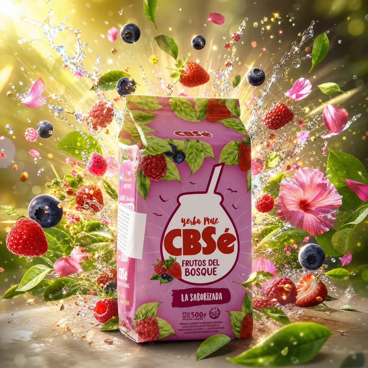CBSé čaj yerba mate • gozdni sadeži • 500 g