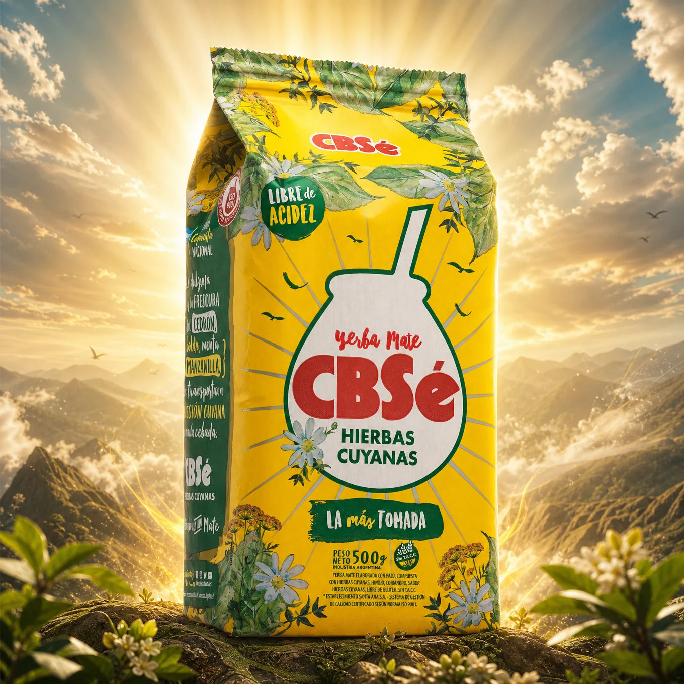 CBSé čaj yerba mate • gozdni sadeži • 500 g