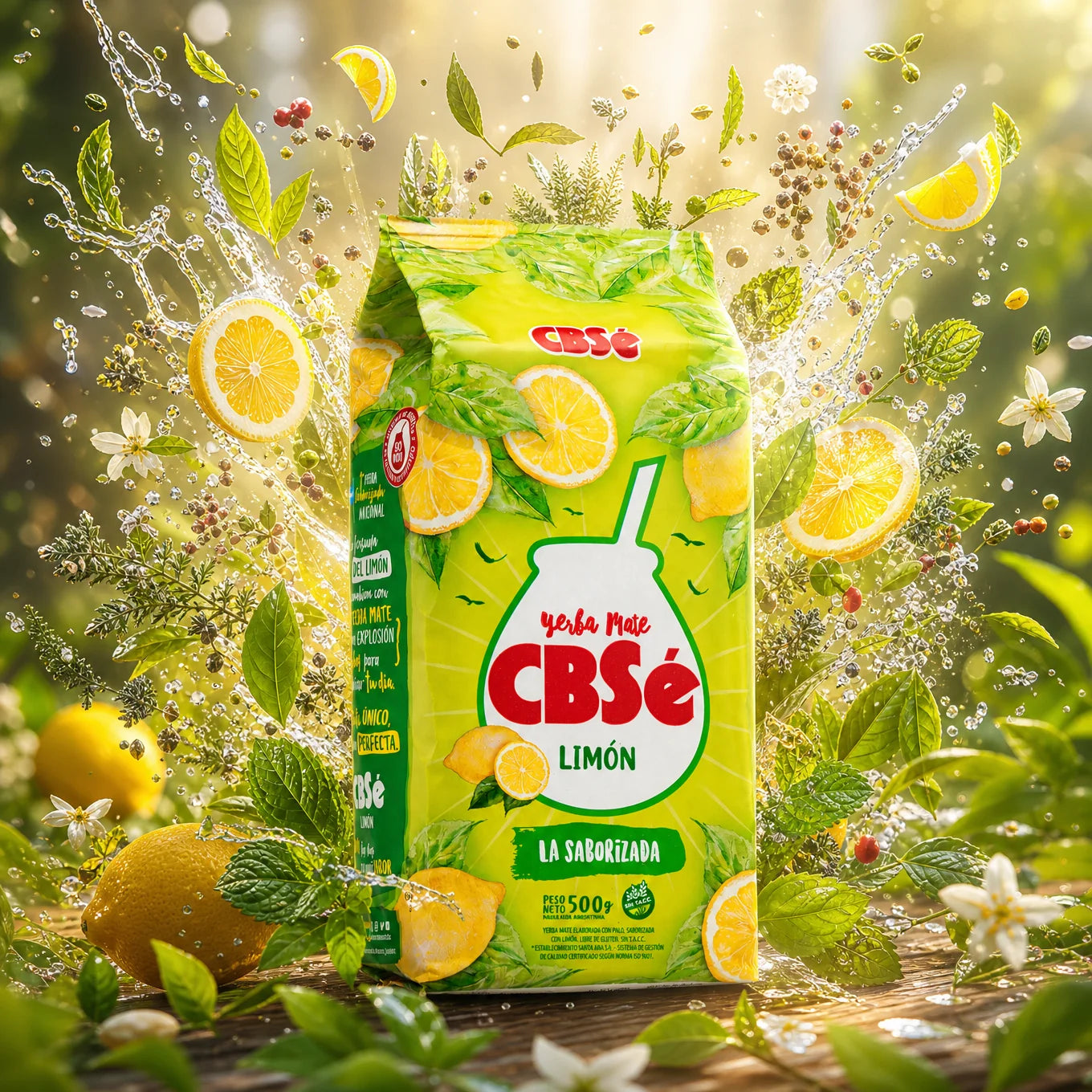 CBSé čaj yerba mate • gozdni sadeži • 500 g