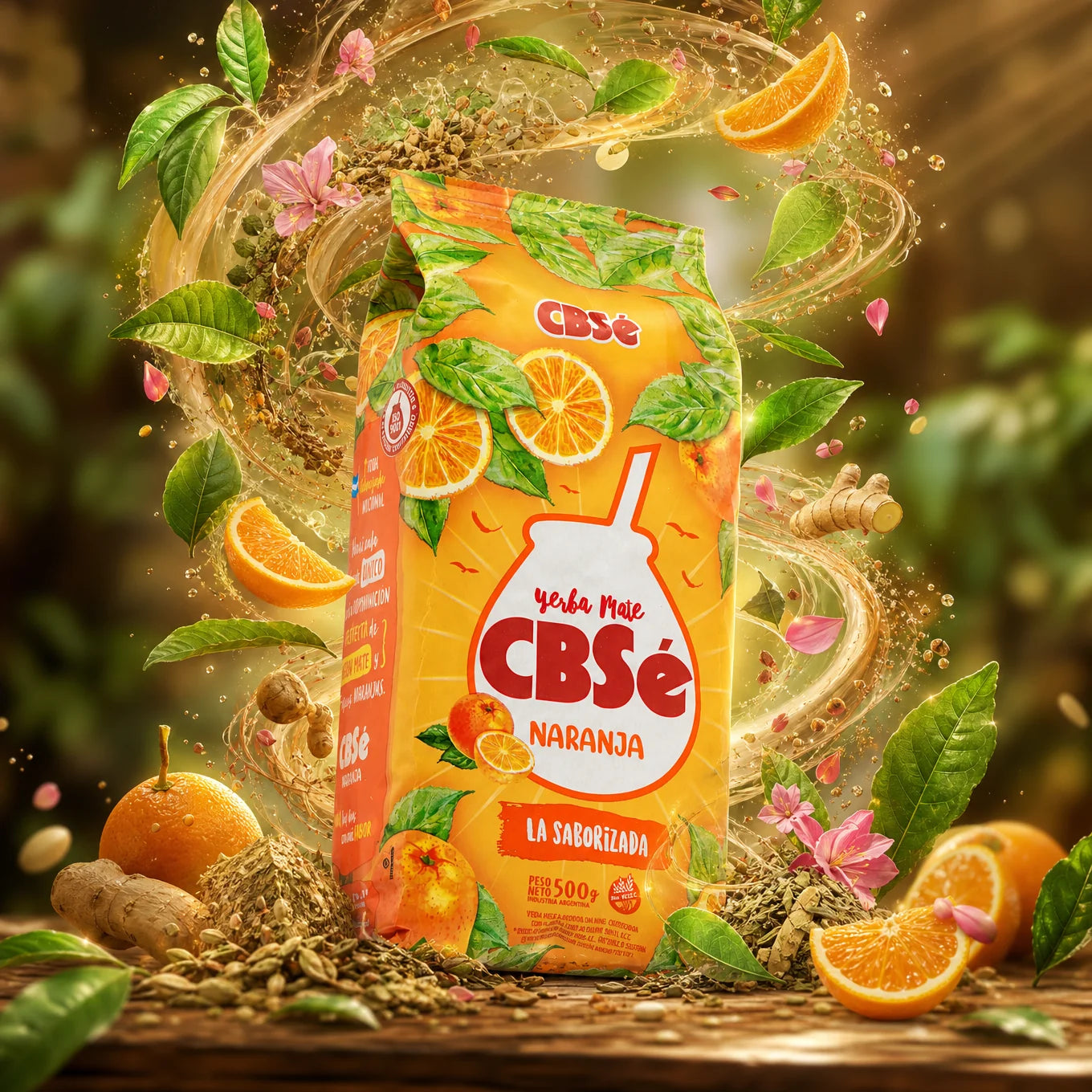 CBSé čaj yerba mate • gozdni sadeži • 500 g
