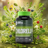 Mannavita Chlorella tablete 500 mg • 180 kos.