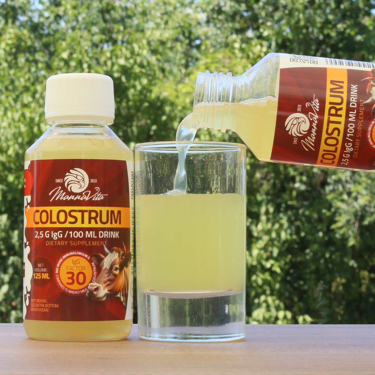 Mannavita Kolostrum tekočina • 120 ml