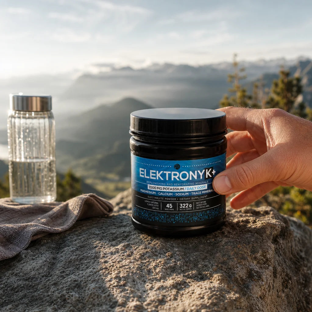 ElektronyK+ elektrolitski prašek s 1000 mg kalija • 322g