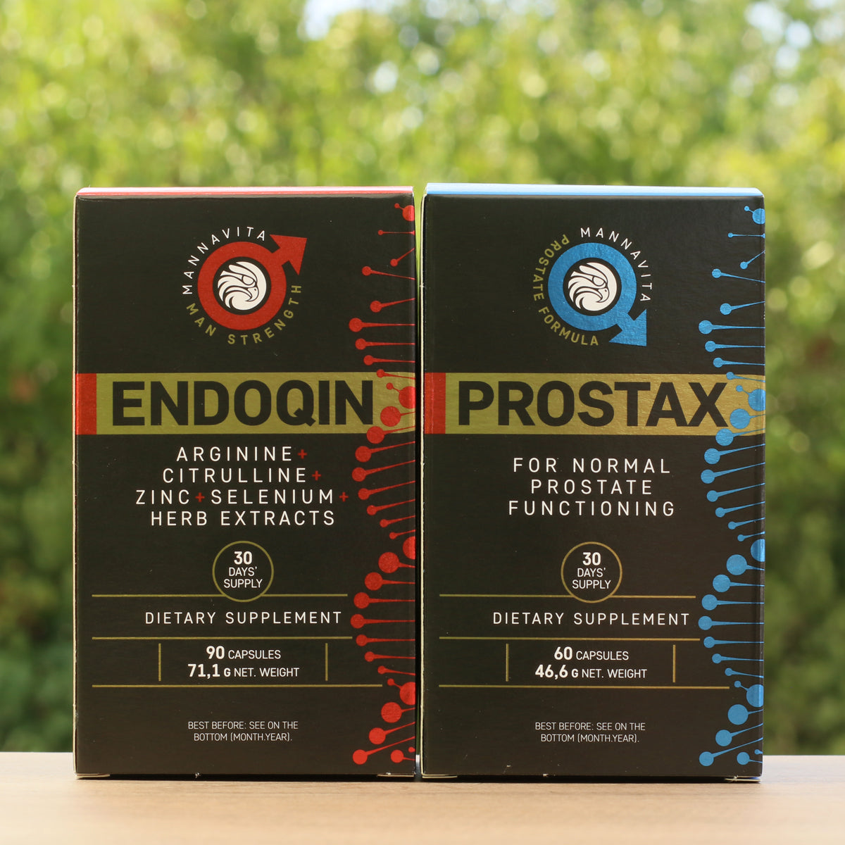 ENDOQIN moč za moške forte • 90 kapsul