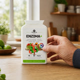 ENZIMA+ kompleks prebavnih encimov z Betain HCL • 90 kapsul